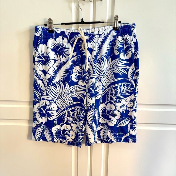 NWT Polo Ralph Lauren Men Tropical Floral Spa Terry Short Size S - Picture 9 of 11